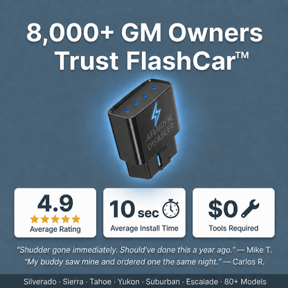 FlashCar™ AFM/DFM Disabler